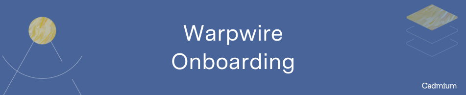 Warpwire Onboarding